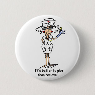 It's better to give than recieve! 2 inch round button