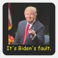 it's Biden's fault.
