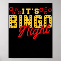 It'S Bingo Night Funny Lucky Gambling
