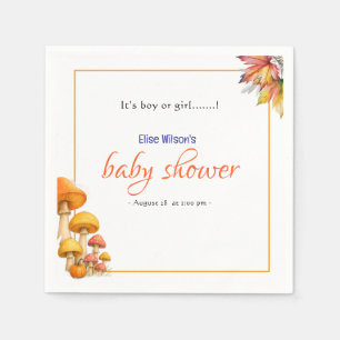 It's boy or girl fairytale baby shower  napkin