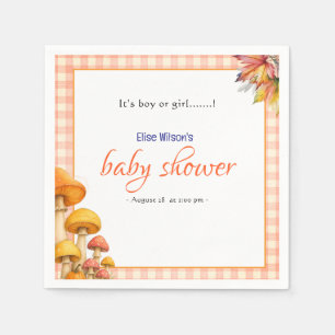 It's boy or girl fairytale baby shower  napkin