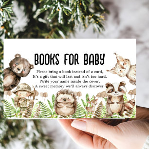 its boy Rustic Woodland Baby Shower Invite