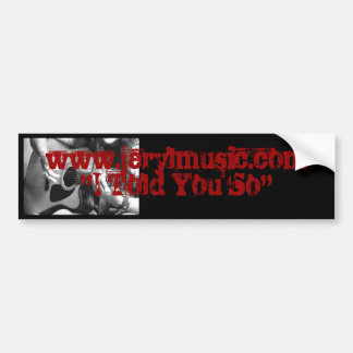 ITS Bumper Sticker