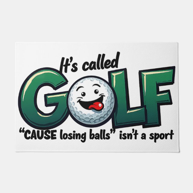 It's Called Golf Funny Outdoor Doormat (Front)