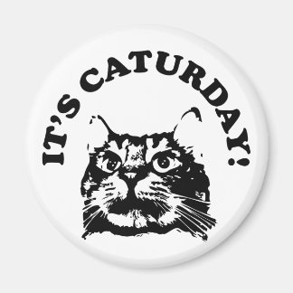 It's Caturday Magnet