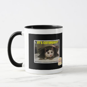 It's Caturday? Mug