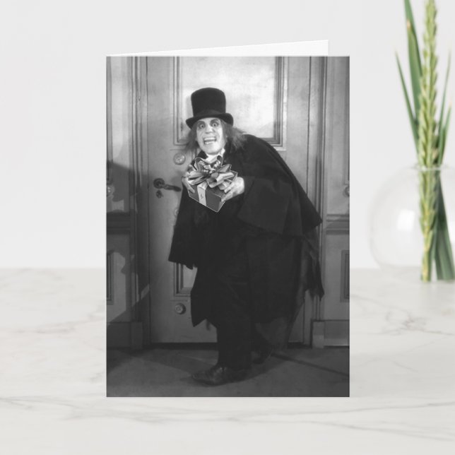 It's Christmas After Midnight Holiday Card (Front)