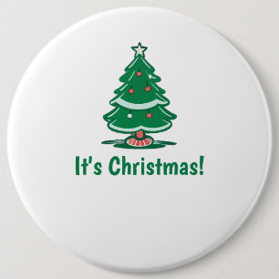 It's Christmas button