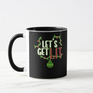 It's Christmas - Let's Get Lit Classic Mug