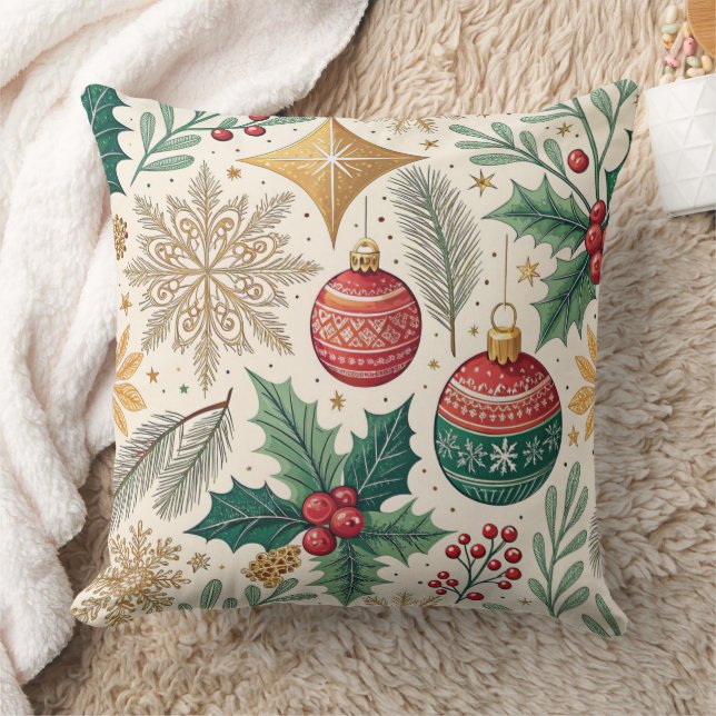 It's Christmas Time cushion Kissen (Blanket)