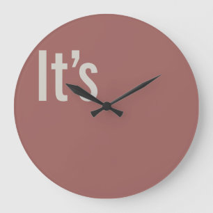 It's clock