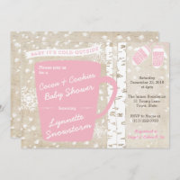 It's Cold Outside Cocoa Baby Shower for Girl