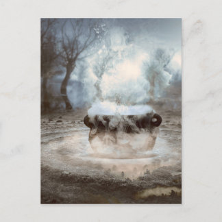 its coming postcard