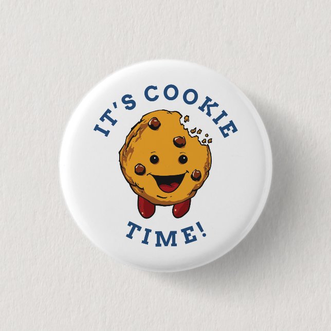 It's Cookie Time Pin (Front)