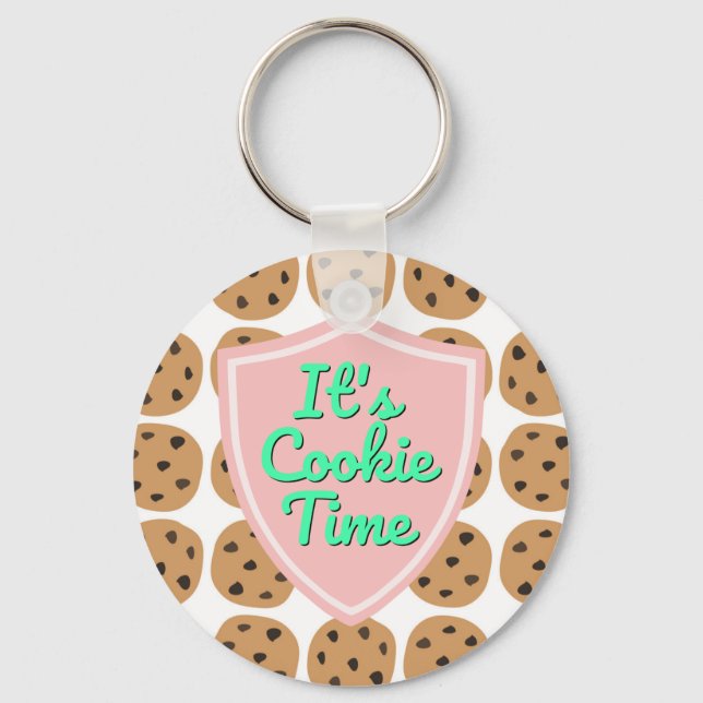 It's cookie time Troop Beverly Hills Keychain (Front)