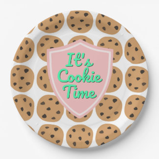It's cookie time Troop Beverly Hills Paper Plate
