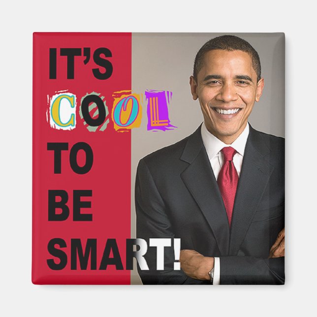 It's Cool To Be Smart! Magnet (Front)