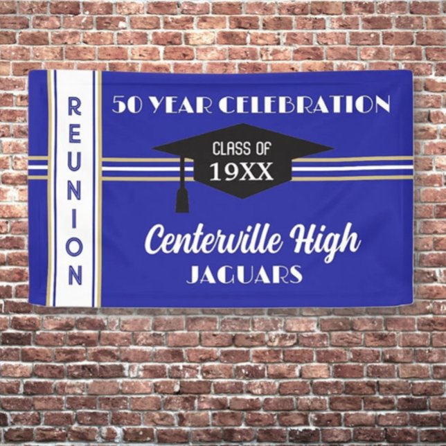 It's Customized! 50TH Class Reunion Banner (Creator Uploaded)