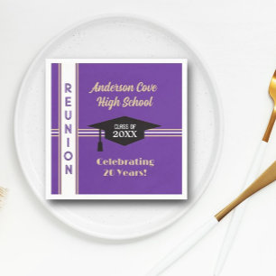 It's Customized! Trendy Class Reunion  Napkin