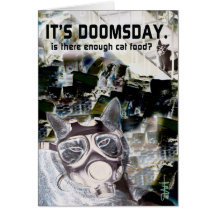 It's Doomsday.  Is There Enough Cat Food?