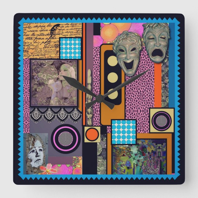 It's Drama Time Wall Clock (Front)