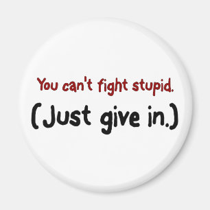 It's easier to just give in to the stupid magnet
