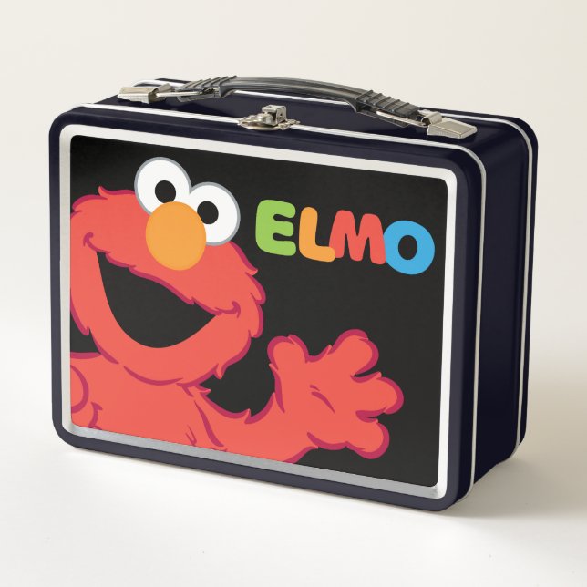 It's Elmo Metal Lunch Box (Front)