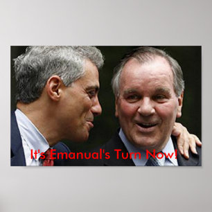 It's Emanual's Turn Now! Poster