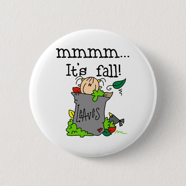 It's Fall 2 Inch Round Button (Front)