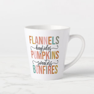 It's Fall Again Latte Mug