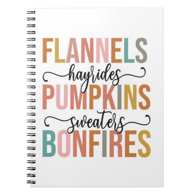 It's Fall Again Notebook (Front)