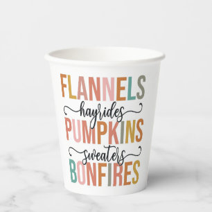 It's Fall Again Paper Cups