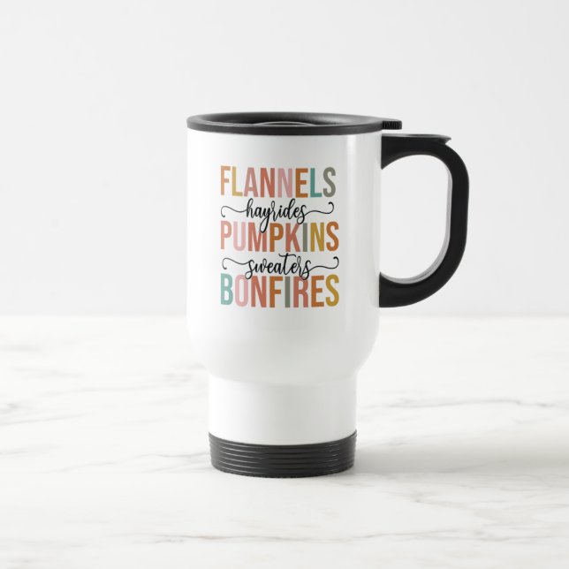 It's Fall Again Travel Mug (Right)