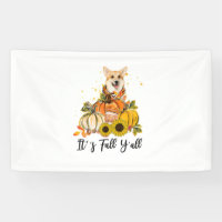 It's Fall Y'all Corgi Pumpkin Thanksgiving