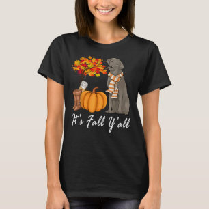 Its Fall Yall Fall Tees For Women Labrador Silver