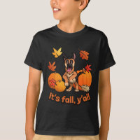 Its fall yall German Shepherd puppy Fall Thanksgiv
