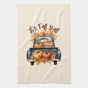 It's Fall Y'all Kitchen Towel