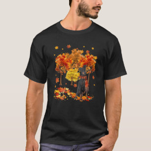 It's Fall Y'all Manchester Terrier Autumn Tree Fal T-Shirt