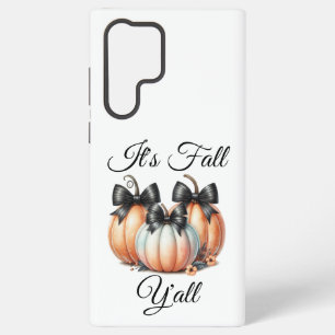 It's Fall Y'all: Pastel Pumpkins Samsung Galaxy Case