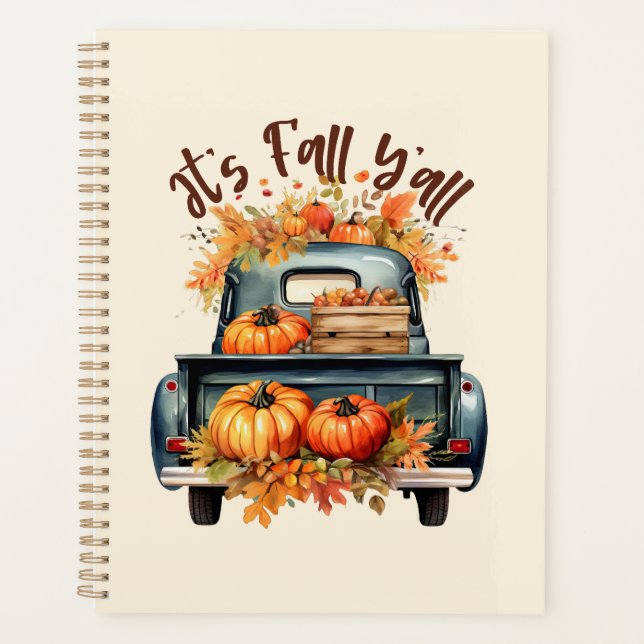 It's Fall Y'all Planner (Front)