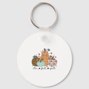 It's Fall Y'all Shirt Women Girl Pumpkin Autumn Th Keychain