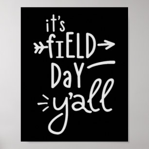 It's Field Day Y'all 75 Poster
