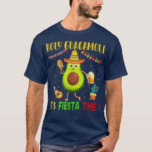 Its Fiesta Time Cute Cinco De Mayo Meican Avocado  T-Shirt