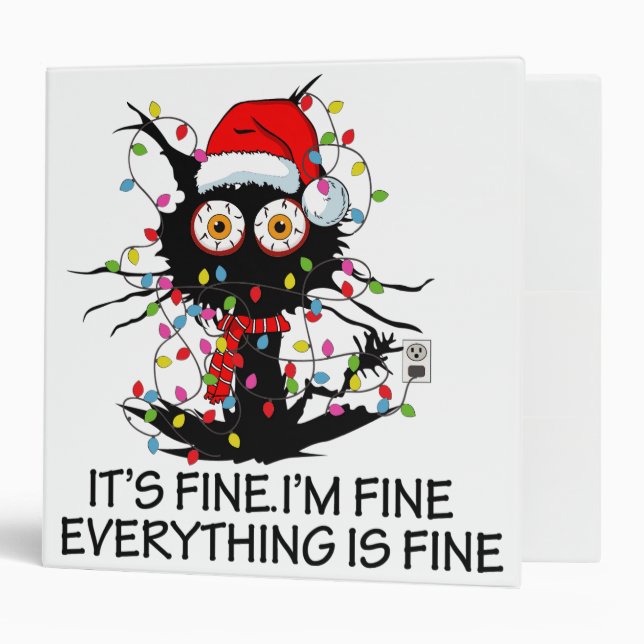 It's Fine! Binder (Front/Inside)
