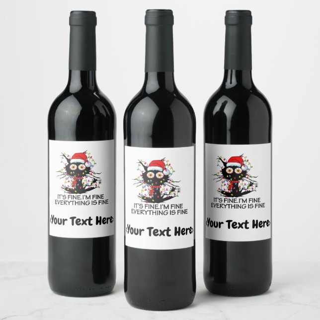 It's Fine! Bottle Labels (Bottles)