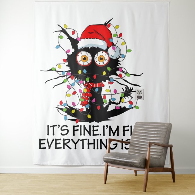 It's Fine! Tapestry (In Situ)