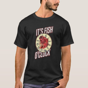 It's Fish O Clock Ocean Life Marine Biology Biolo T-Shirt