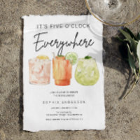 It's Five O'Clock Everywhere Retirement Party