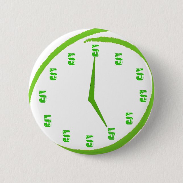 It's Five O'Clock Somewhere 2 Inch Round Button (Front)