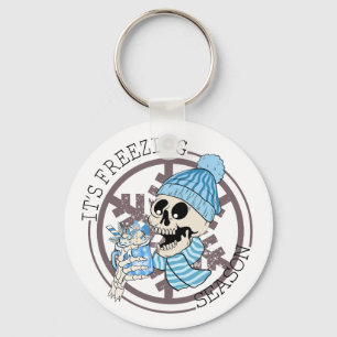 It's Freezing Season Magnet Keychain